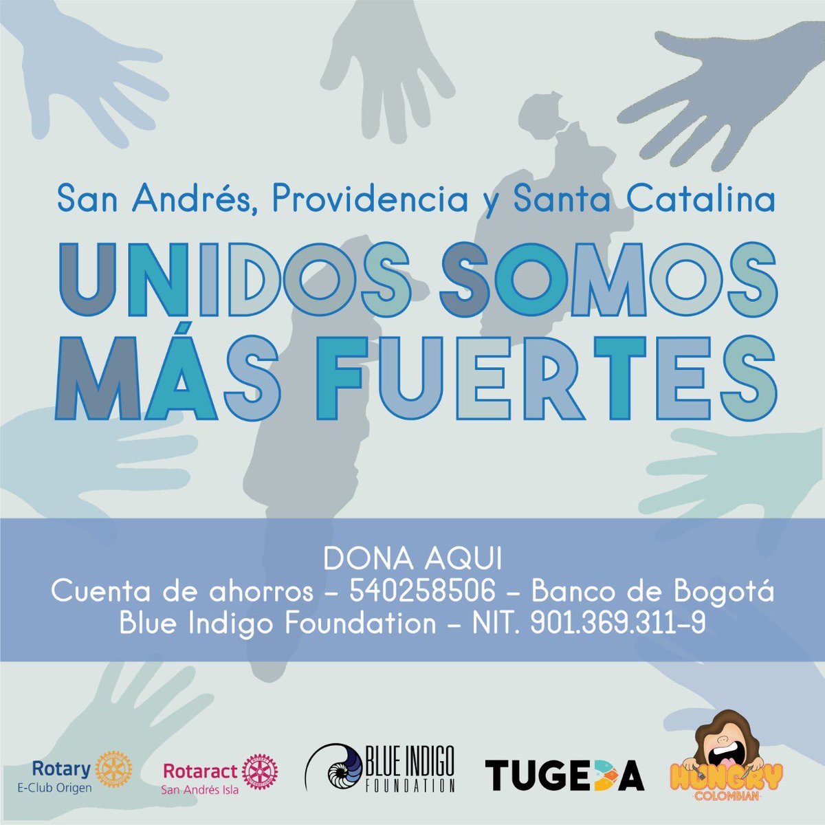 Las islas de San Andrés, Providencia y Santa Catalina, hoy más que nunca, TE NECESITAN. El #huracán #IOTA generó muchísimos estragos en San Andrés y dejó a #Providencia y Santa Catalina completamente devastadas. La situación es crítica. Ayúdanos a resistir, ayúdanos a ayudar.