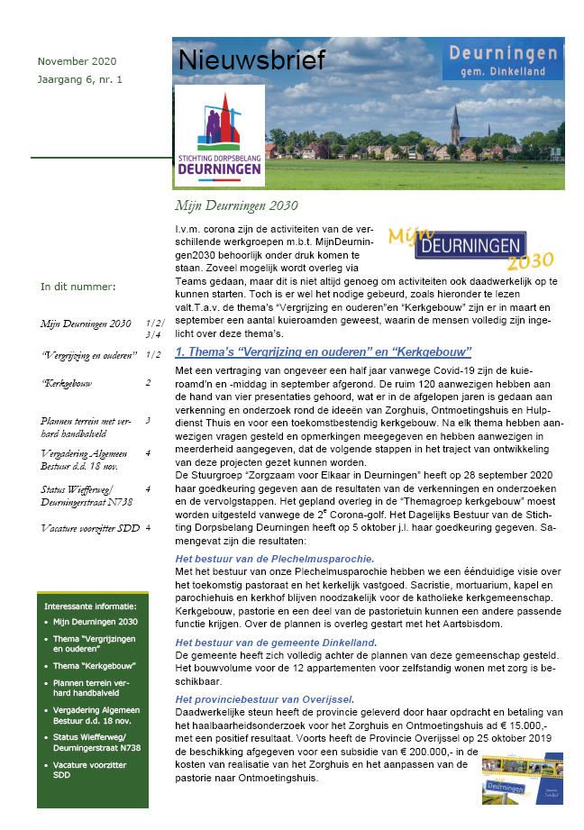 Vandaag is er een Nieuwsbrief van Stichting Dorpsbelang Deurningen verschenen.
Download hem hier:  deurningen.nl/lees-nu-de-nie…