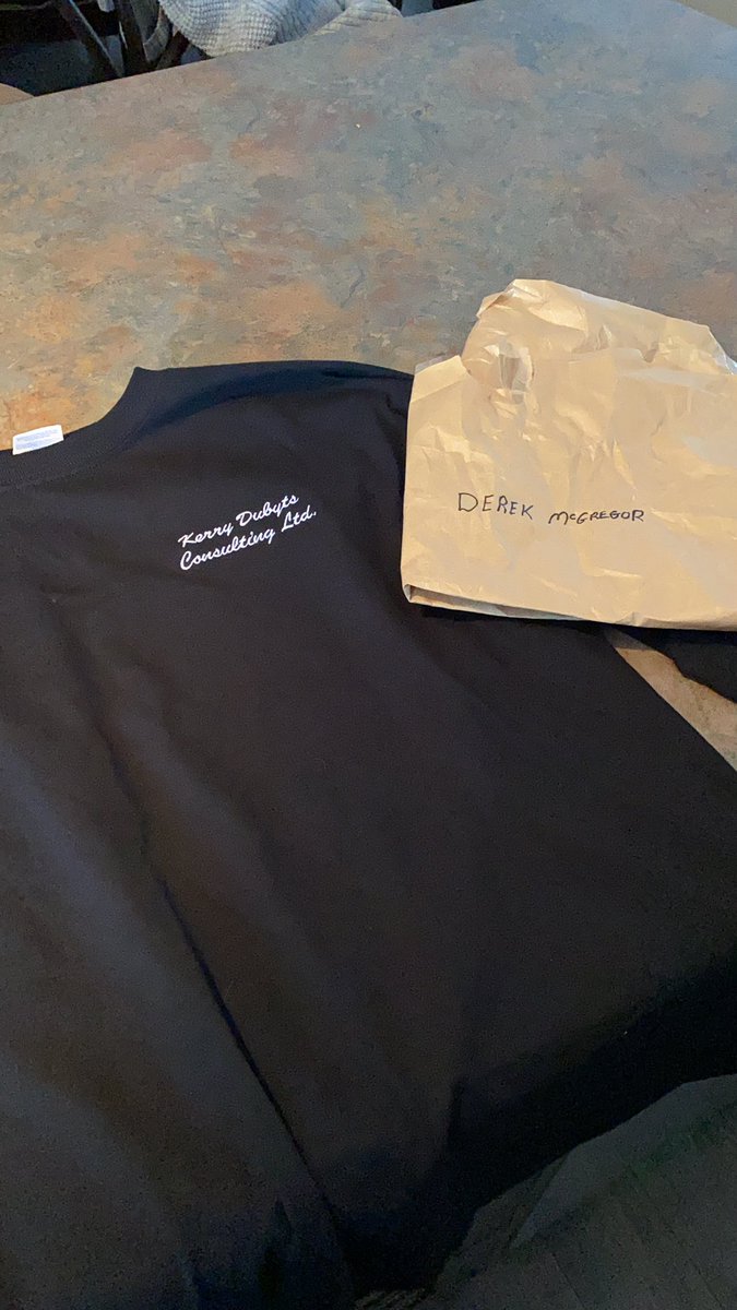 Christmas came early this year! Got a little emotional when he said I was like the son he never had.