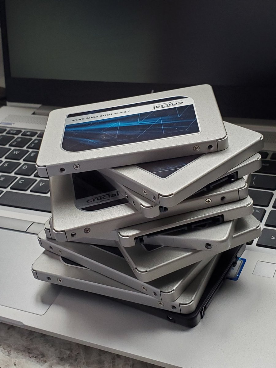 Just a stack of 2TB ssds