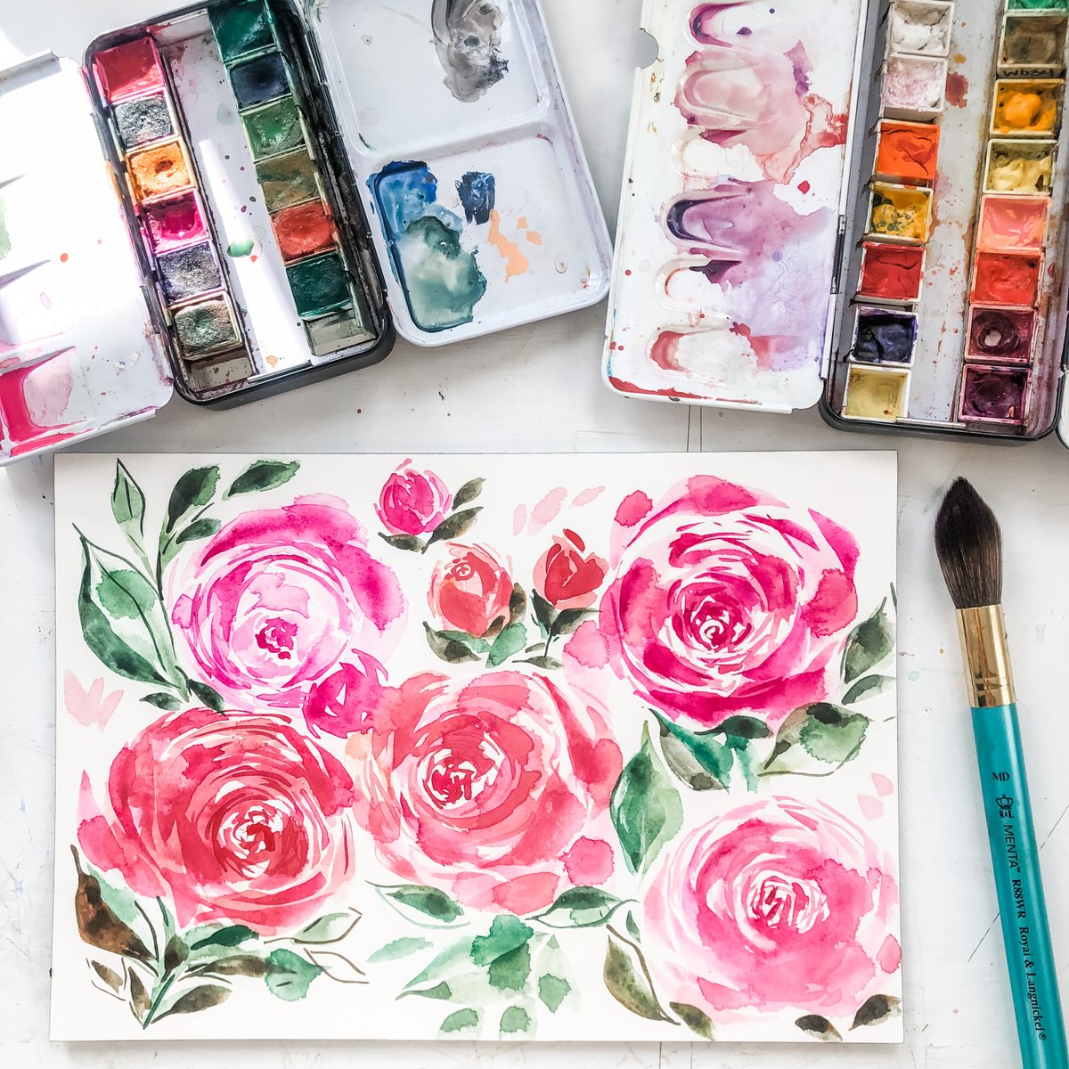 MakeryBrookline's tweet photo. Don't miss out! Only a few spots left for Tonight's WATERCOLOR Workshop with our very talented instructor Paige. REGISTER NOW! https://t.co/wCoTAMQIyk https://t.co/yO9jTW4lq8