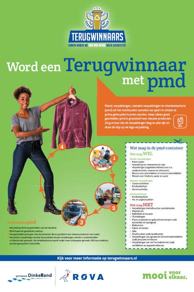 Belangrijk nieuws over het scheiden van PMD-afval in gemeente Dinkelland
De inzameling van ons huishoudelijk afval is de laatste jaren sterk veranderd.
Lees meer op:
deurningen.nl/belangrijk-nie…