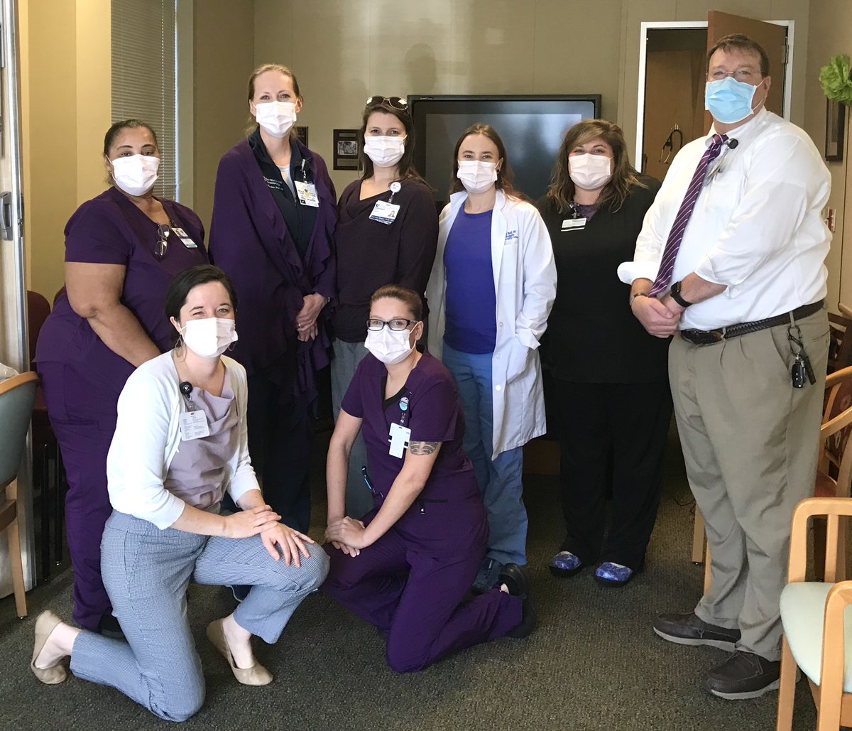 dukeobgyn's tweet photo. We decked out in 🟣🟪🟣🟪 for #WorldPrematurityDay2020 &amp; are proud to be part of this global advocacy and education campaign to #givethemtomorrow!  @NCMOD1 @MarchForBabies @MarchofDimesCEO @MySMFM @acog @WomxnsHC @DukeOBGIG https://t.co/WuCqvIEng4