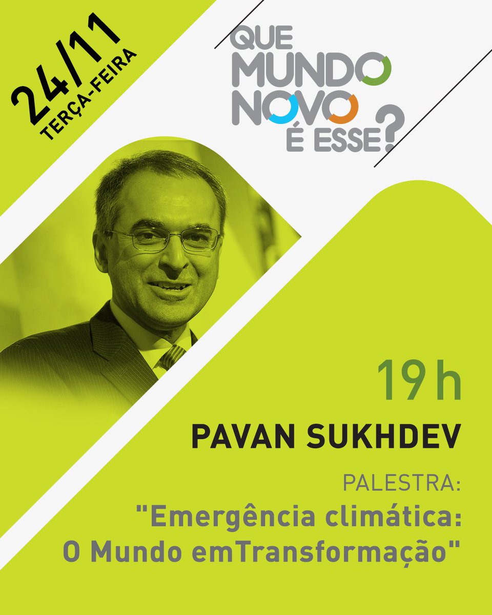 centro_sebrae's tweet photo. O economista indiano Pavan Sukhdev é ex-líder da Iniciativa de Economia Verde do PNUMA – Programa das Nações Unidas para o Meio Ambiente, presidente do Conselho do WWF International e vai falar um pouco mais sobre esse mundo em transformação. https://t.co/fLZpJyD5pc https://t.co/jWcYQ7hoTN