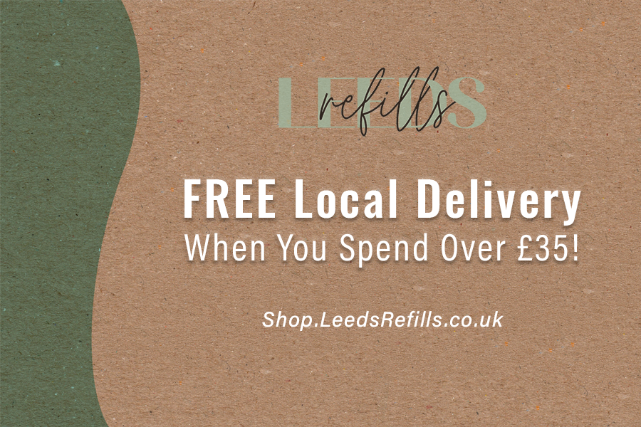 LeedsRefills's tweet image. 📦 With the launch of our new website, we've introduced FREE local delivery when you spend over £35! 
 
Take a look here - Shop.LeedsRefills.co.uk