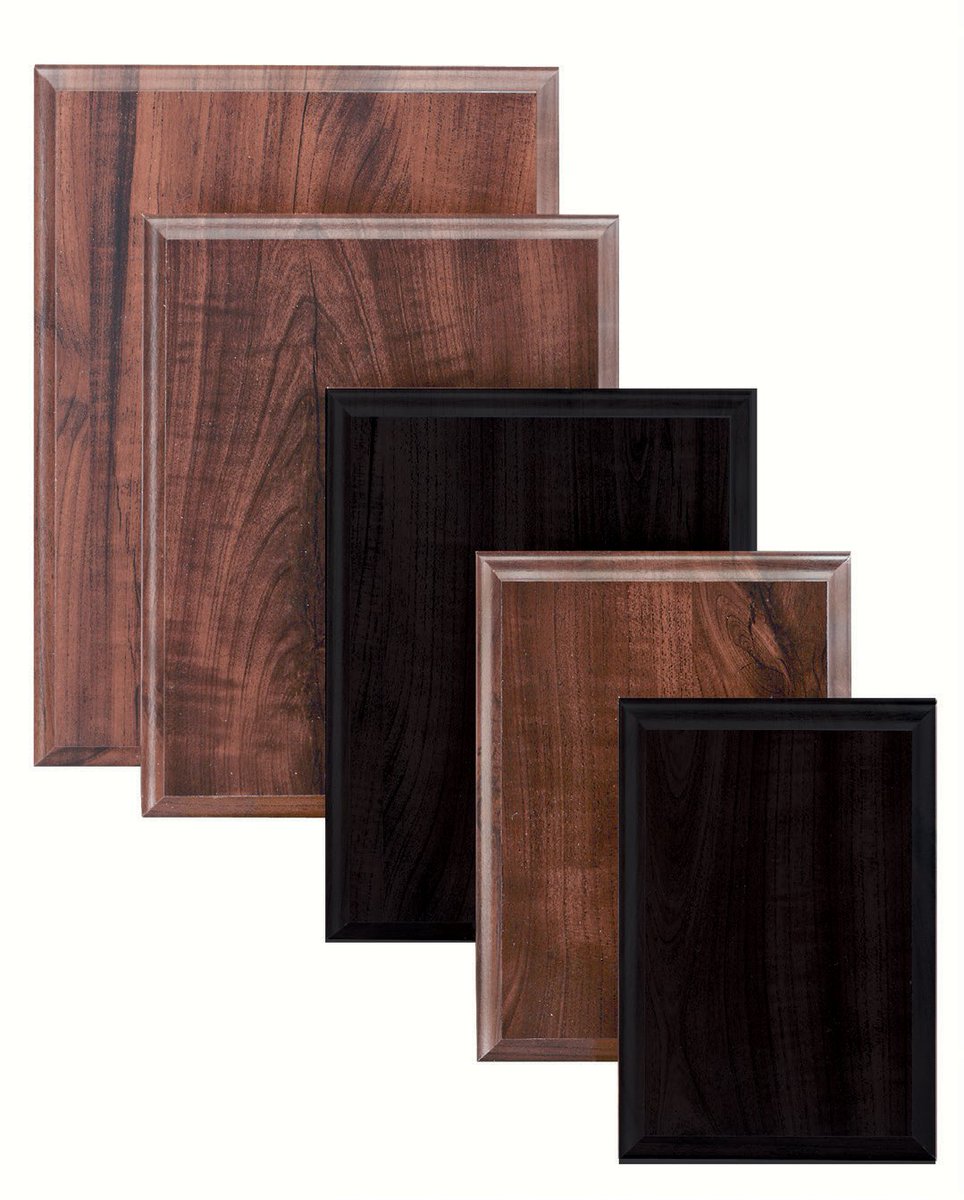 VictoryChicago's tweet photo. Our Cherry and Black Plaques feature cherry or black MDF plaques in 5 different sizes with a simple cove edge for a crisp, minimalist look. https://t.co/dHvl3jJP2h