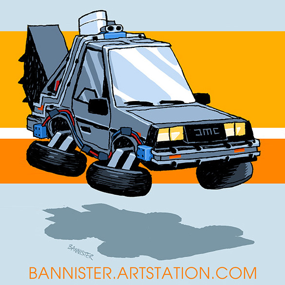 bannister01's tweet image. Back from the future.

#bttf2 #backtothefuturepart2 #backtothefuture2 #martymcfly #docbrown #delorean #timemachine