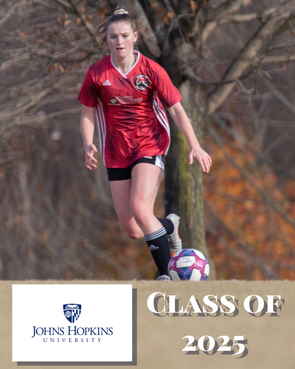 beachfc03gred's tweet photo. **COMMITMENT ALERT**  Awesome news and huge congratulations to Juliana who has committed to play at John’s Hopkins University!!  Well earned and deserved Juliana, we can’t wait to see what the future holds for you!!  #beachfcproud @jhuwomenssoccer https://t.co/2KiVJCvAfe