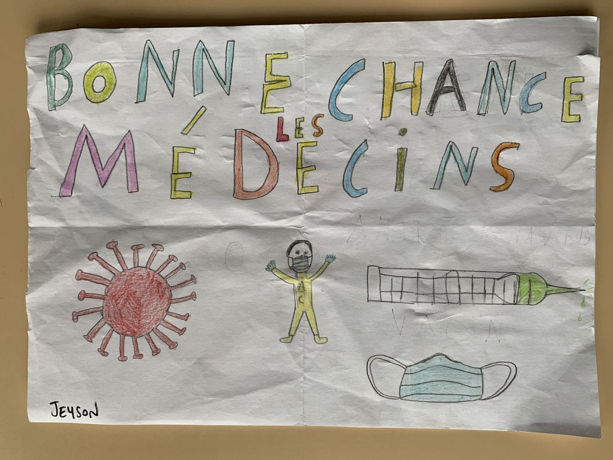 #1dessinpour1soignant, n°3 de la part de Jeyson