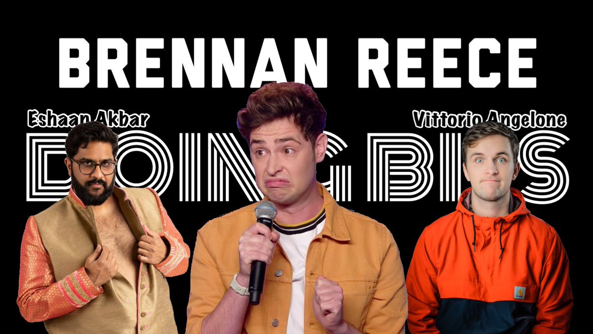 DoingBitsLive's tweet photo. Live at 7.30pm with @BrennanReece , @eshaanakbar and @thatvittorio get involved and cancel us LIVE.

https://t.co/BRNarSgA6Y https://t.co/gjUZUIdP38
