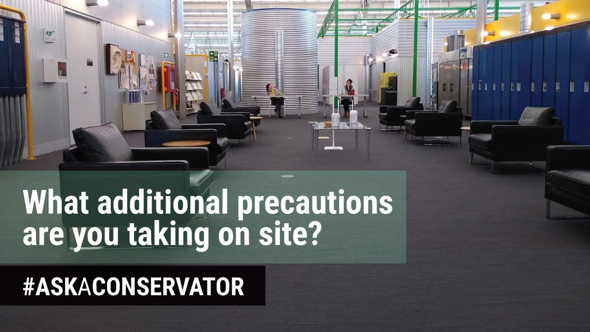 LibraryArchives's tweet photo. “What additional precautions are you taking on site during #COVID19?”
Discover the answer on November 18. #AskAConservator #ConservationAtLAC https://t.co/2fdLIv8mwp