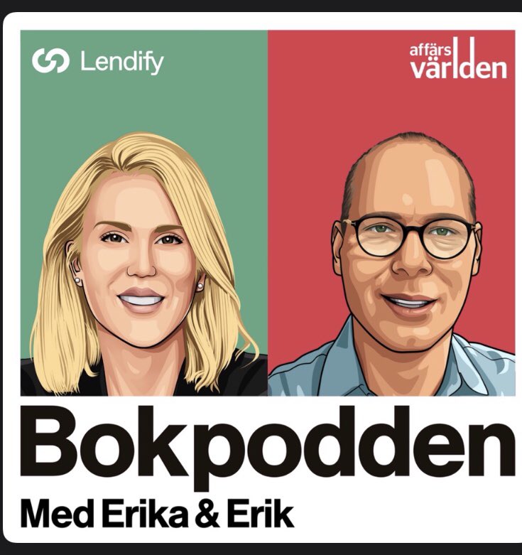 Dagens shoutout är ett poddtips i form av Bokpodden. Fantastisk podd, bra gäster, precis lagom format för böcker jag inte orkar läsa själv. 5/5!