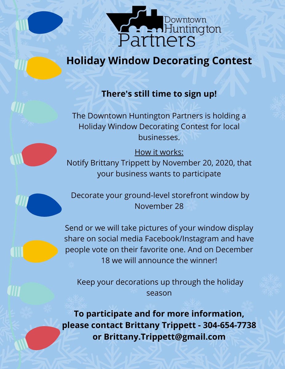ItsDHP's tweet photo. Hey Huntington, there’s still time to sign up!    #shoplocal #htown #myhuntington #huntington #downtownhuntington https://t.co/KJKxTsut8r