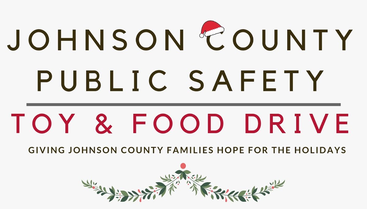 shawneeKSpolice's tweet photo. Shawnee Police &amp; Fire personnel will be at Walmart, 5701 Silverheel, this weekend for the JOCO Public Safety Toy &amp; Food Drive!  Come by Sat., 11/21, or Sun., 11/22, 9 AM to 5 PM both days to help us collect toys &amp; food for #JohnsonCountyKS families in need this holiday season! https://t.co/bI8PFSY9jB