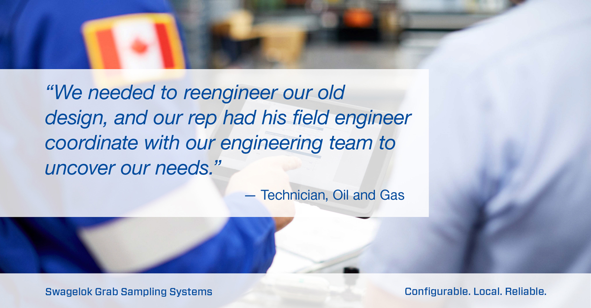 Let us help you configure correctly from the start. With Swagelok grab sample systems, our team can reengineer your design, or provide standard panel options like these: ow.ly/dL5R50ClOgM 

#configurable #local #reliable