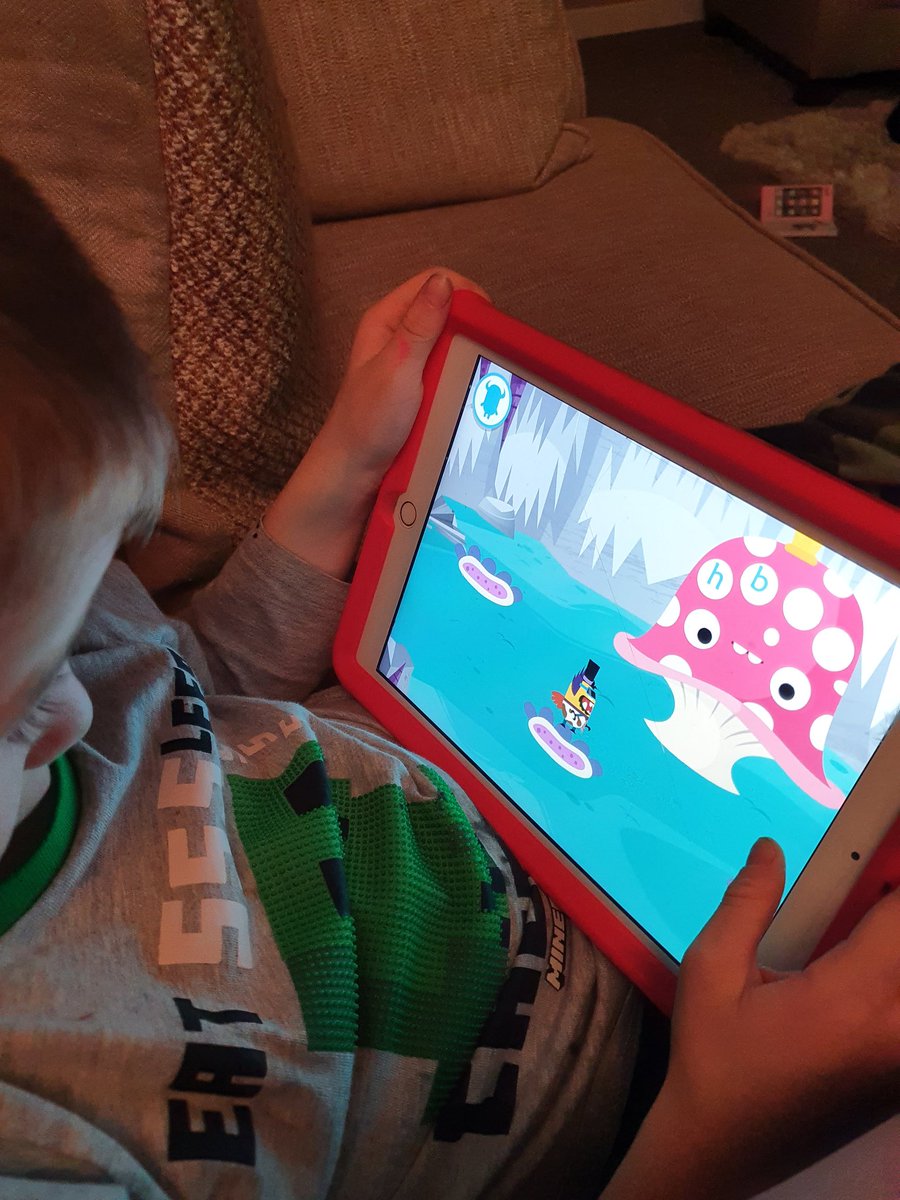 L discovered teach your monster to read and is loving playing it.👍 <a href="/ElliePrimary1/">Mrs Jalland, Ellie Elephant and the herd 🐘</a>