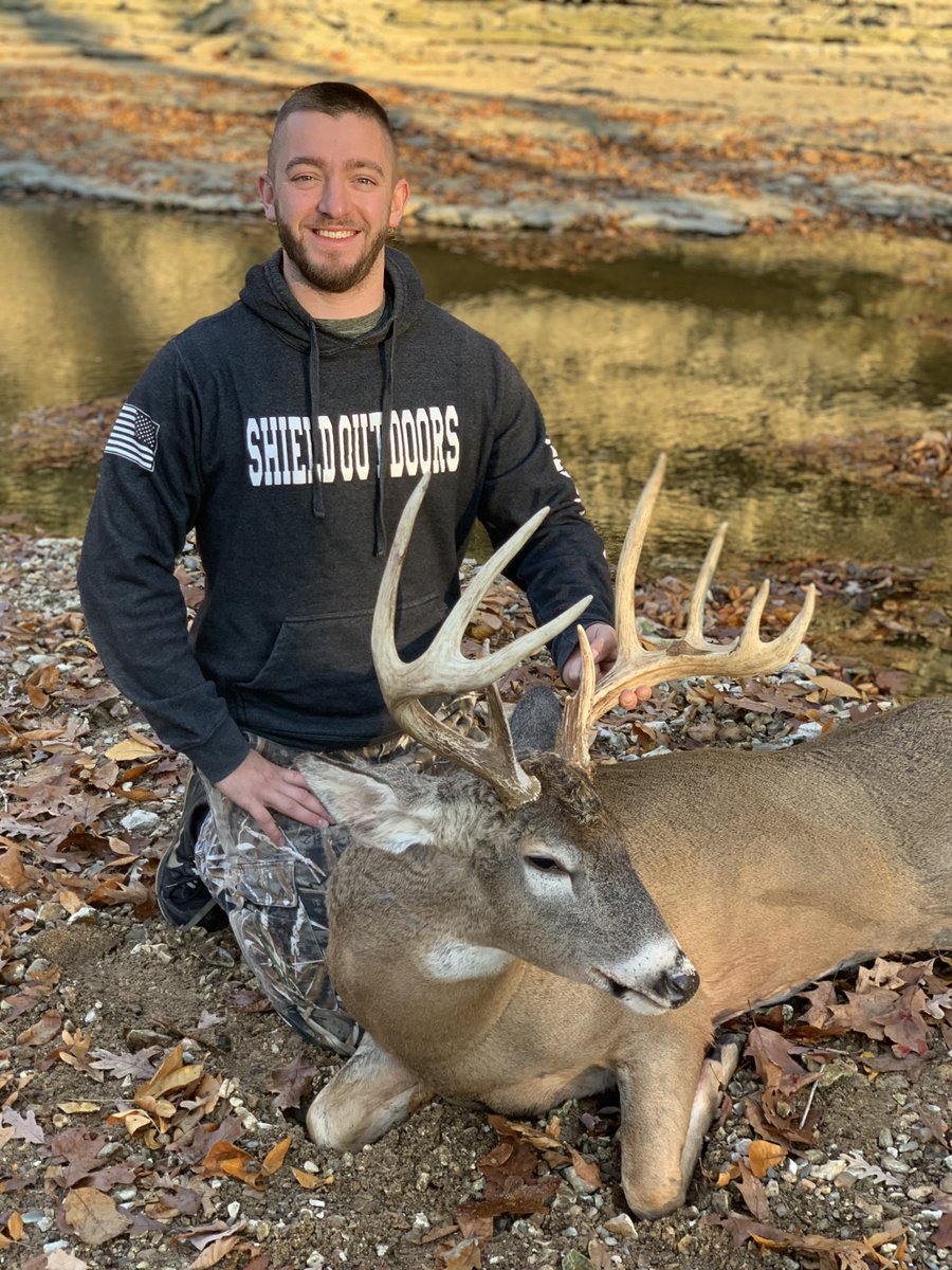 Joe was able to stick a nice buck with his <a href="/Mathews_Archery/">Mathews Archery</a> bow in Indiana earlier this year! We’ll have the story and video on our youtube soon! #indiana #bigbuck #deerhunting #archery