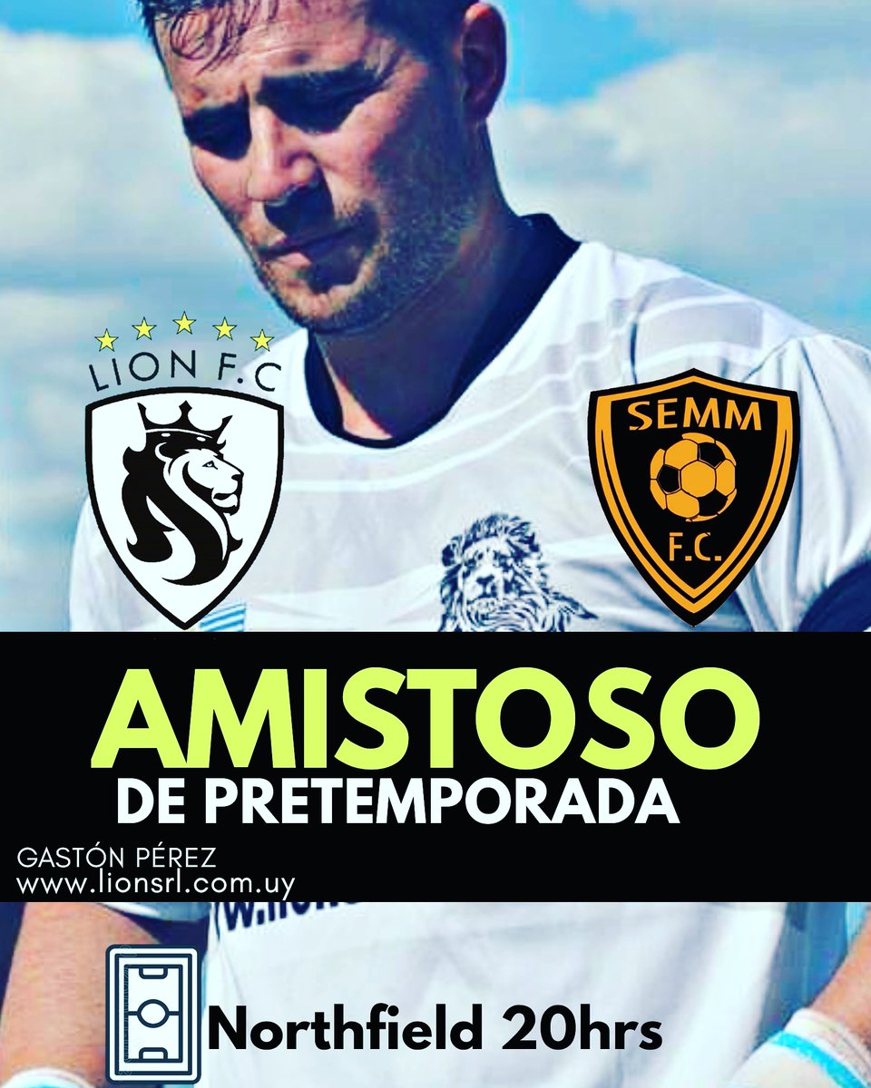 LIONFC2018's tweet photo. Amistoso de pretemporada frente a los amigos de Seem F.C
Martes 24 hora 20
Complejo Northfield 
#wearelion🦁🏆🏆🏆🏆🏆 https://t.co/qE9rpAUH38