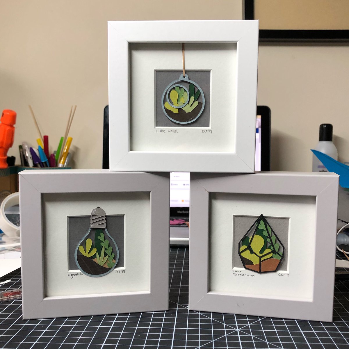 I’ll also have some ‘Tiny Terrariums’ available, if you like me love plants but aren’t very good at keeping them alive these are perfect as they don’t need watering! #IndieRollerChristmas 
bycharlieshand.co.uk