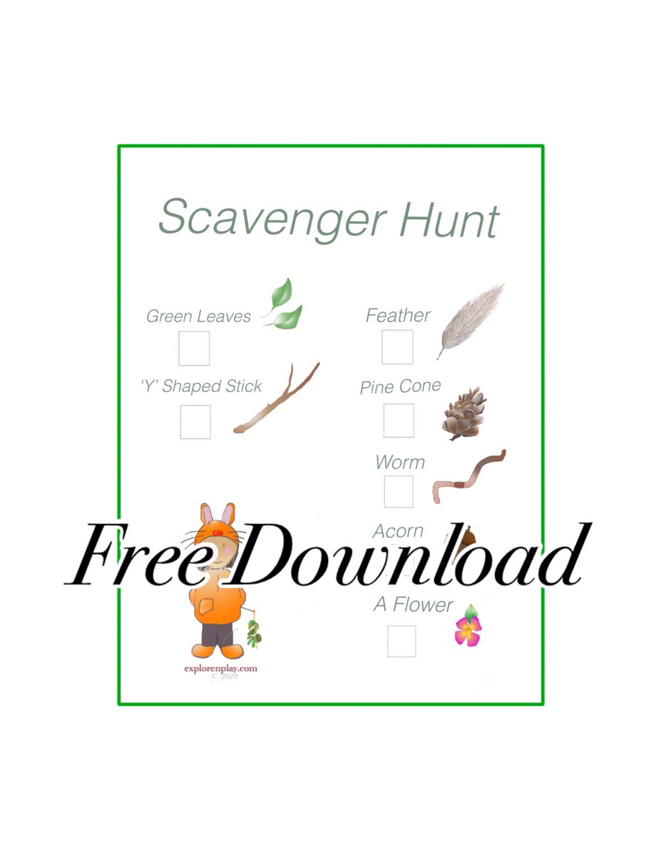 goexplorenplay's tweet photo. Looking for an #fun #outdoor activity?
⭐️I am giving away a #free #scavengerhunt #activity #download.
Please do check out our #play based &amp; #nature website while you are there.😄Join as a free member and go to non premium downloads. https://t.co/TXVA042Iee #homeschool #getoutside https://t.co/x1MnN8W3Lx