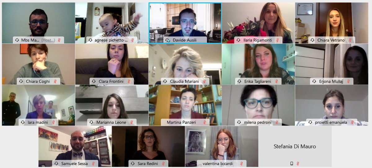 AusiliDavide's tweet photo. Despite #Covid_19 emergency, here they are. Two days of excellent dissertations at the Management for Coordination of Health Professions First Level Master Degree @unimib. Congratulations! We need #ethical #Qualified and #evidence informed #management in #healthcare . https://t.co/F60RfiXvH3