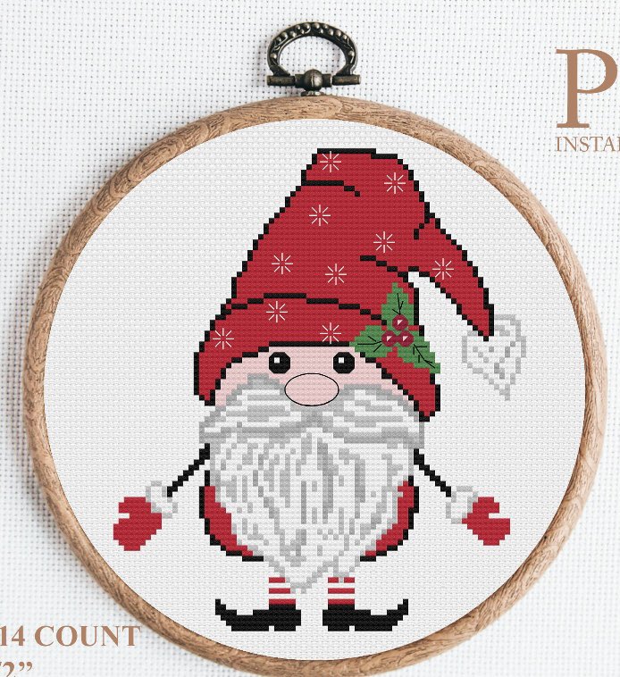 kits_by's tweet photo. 🌟NEW CHRISTMAS KIT RELEASE🌟

Father Christmas Gonk - Cross Stitch Kit! 

77 x 80 stitches
14 count aida (fabric)
8 DMC threads 

All our kits include everything you need to stitch your chosen design!❤️

https://t.co/spuVGgEJuT

#womeninbiz #SmallBusiness #crossstitch #craftkits https://t.co/1LuJygIpkX