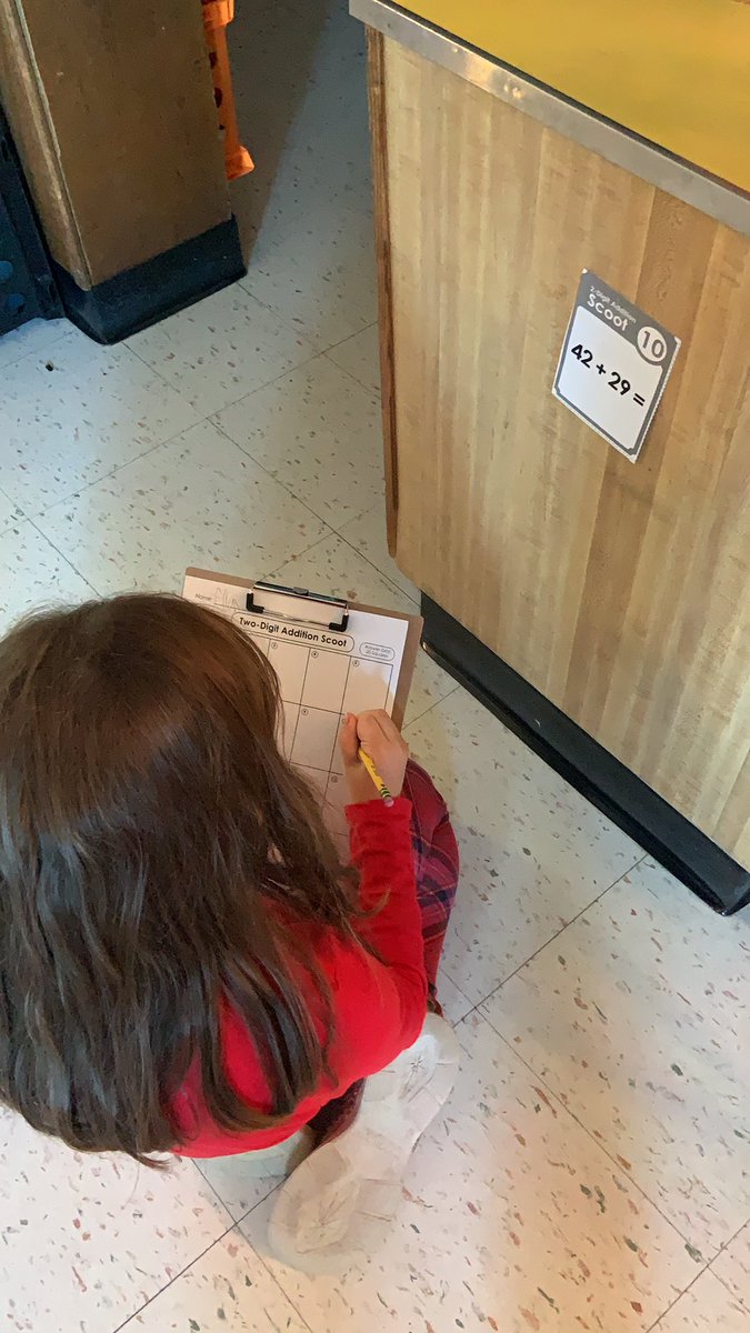 MrLeviSmith's tweet photo. #isd2ndgrade @lufflions are on the hunt for addition problems throughout the classroom today. Students were using several strategies to solve for the sum. #luffpride https://t.co/1RC65T0orF