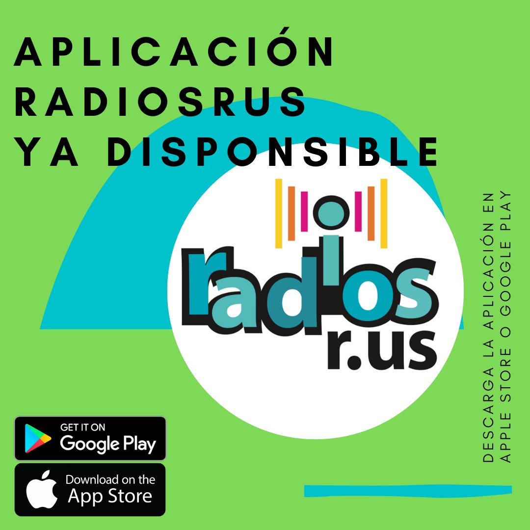 Latinongroup's tweet photo. ¡Descarga la nueva aplicación RadiosRUs! Ahora disponible para Android y Apple. ¡Dinos cual radios vas a escuchar!
-
@RadiosRUS @latinongroup @DigitalLomejor #adveritising #radio #radios #radiosrus #latinon #lomejordigital #publicidad #stations #radiostations #music #musica https://t.co/Q14QVVWI23