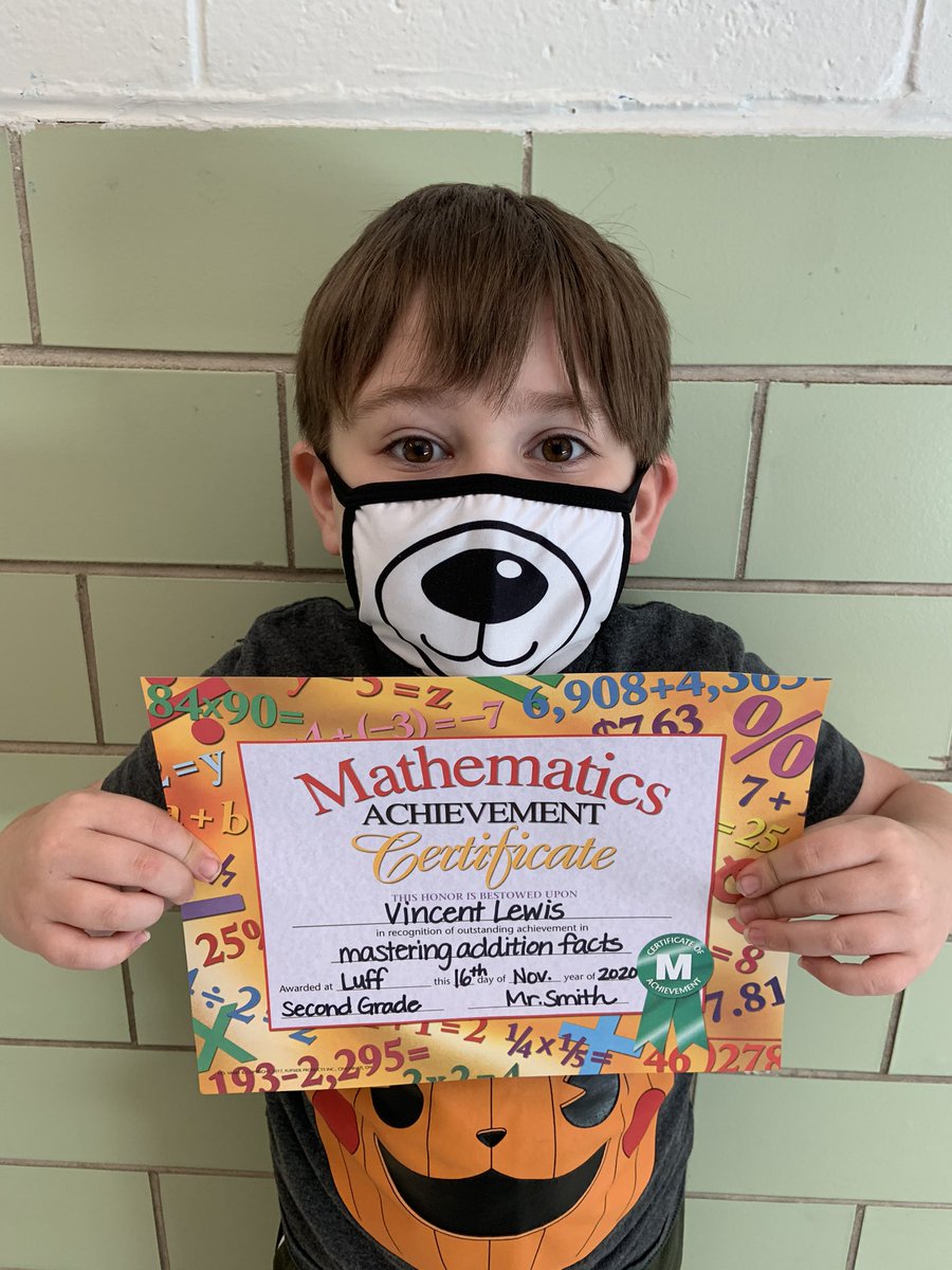 MrLeviSmith's tweet photo. I’m so proud of these #isd2ndgrade @lufflions for mastering all of their addition facts on #xtramath! You rock! https://t.co/MMjsdBWIEF