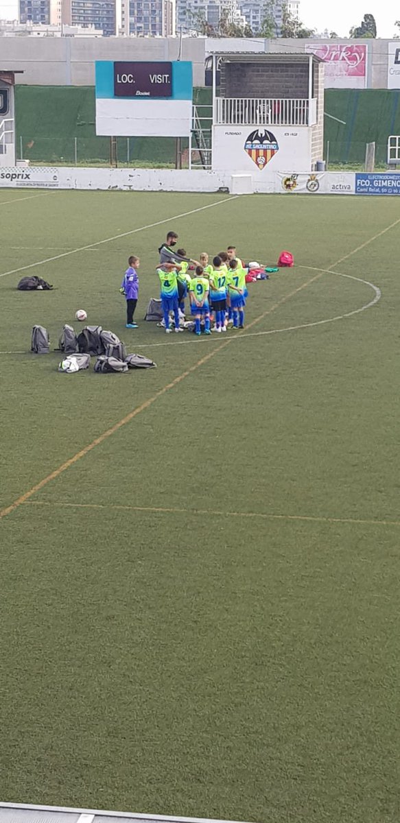 🟢🔵 BENJAMIN A 🟢🔵

💪🏼 Nuestro Benjamín A se ha medido este finde al @atletico_saguntino 

✅ El resultado final fue de victoria por 1-5 en el Camp Nou de Morvedre

👏🏼 Desde aquí enviamos la más sincera enhorabuena a nuestros pequeños por la victoria
