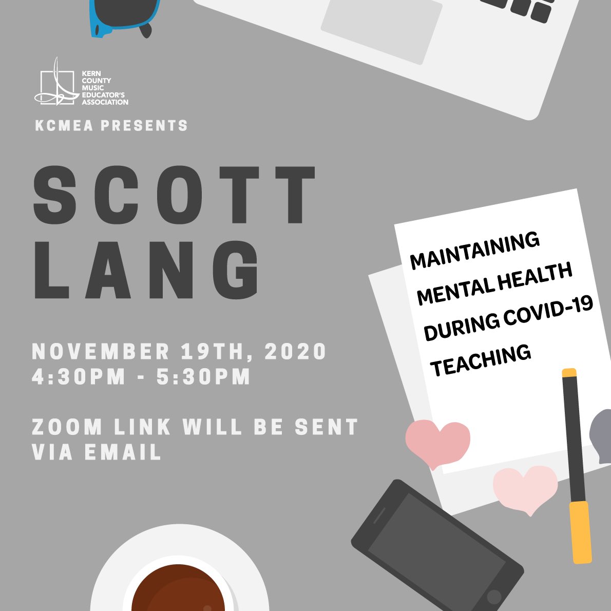 ✌🏾 more days until we chat w/ <a href="/themoreyougive/">Scott Lang</a> about #mentalhealth and teaching during a pandemic!

Share your favorite mental #selfcare tip below!