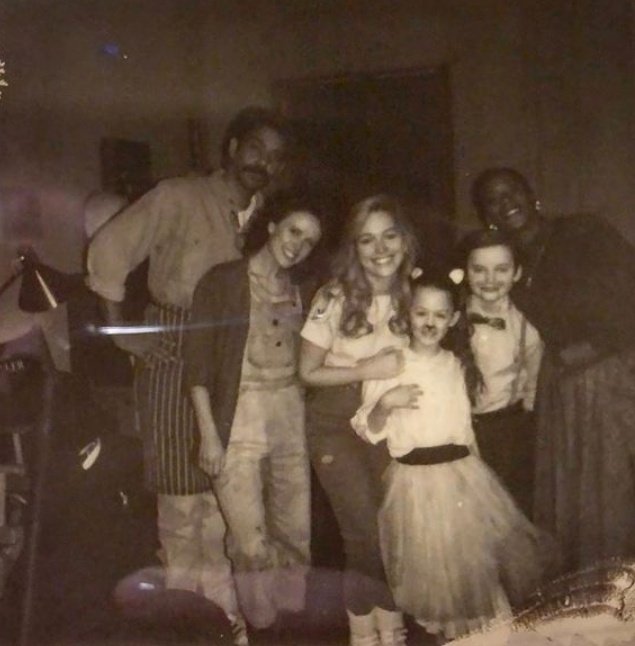 Flora loves her imperfect, little family. . . 

She's very lucky in that retrospect; even after one family was lost to her forever, this one came to exist its place. 
And it's perfectly splendid!