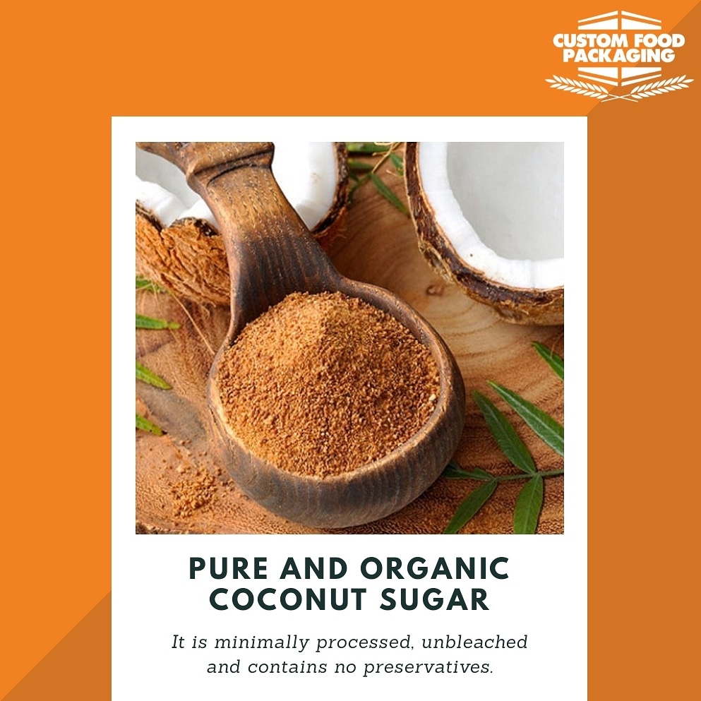 CustomFoodPack's tweet photo. With the sweetness similar to cane sugar, our organic coconut sugar is one of the best substitute sweetener which is 100% organic.

Click on the link in bio-
https://t.co/fMtlq0H7hg

call- (416) 858-0047
•
•
•
•
#customfoodpackaging https://t.co/oYfLmxGird