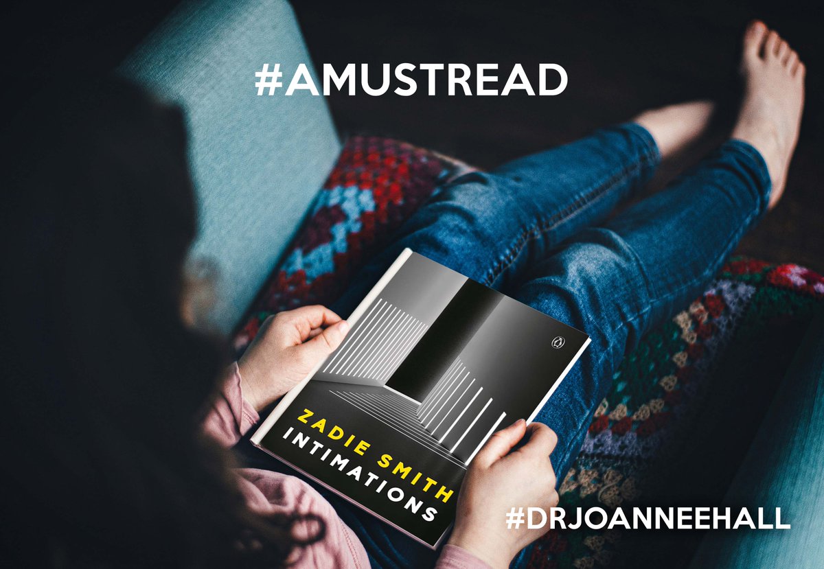 NeehallJoan's tweet photo. For those looking for an interesting new read, Intimations by Zadie Smith is a great option! #drjoanneehall #adrjoansuggestion #askdrjoan #psychology #zadiesmith #amustread #wellness #reading #trends #books #theundoingproject #mindfulness #happiness #read #yourmind #intimations https://t.co/SdmCwbVy2J