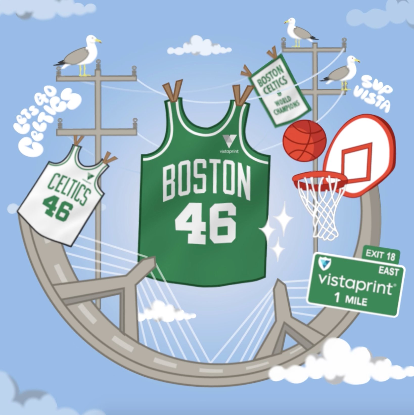 Boston Celtics' struggles don't worry jersey patch partner Vistaprint