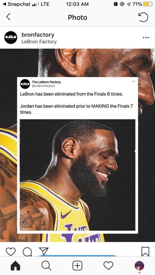 lebron snapchat
