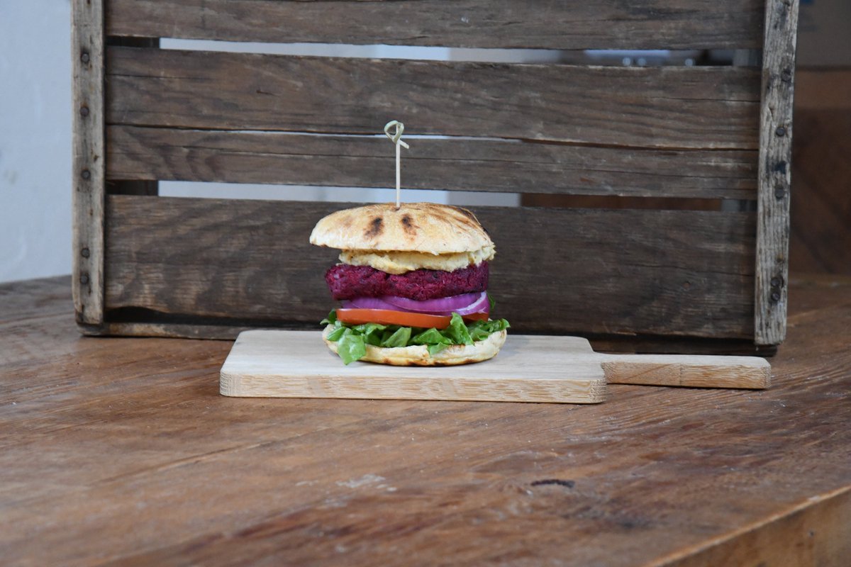 Our Beet Burger looking 👌 

How do you dress your burger?