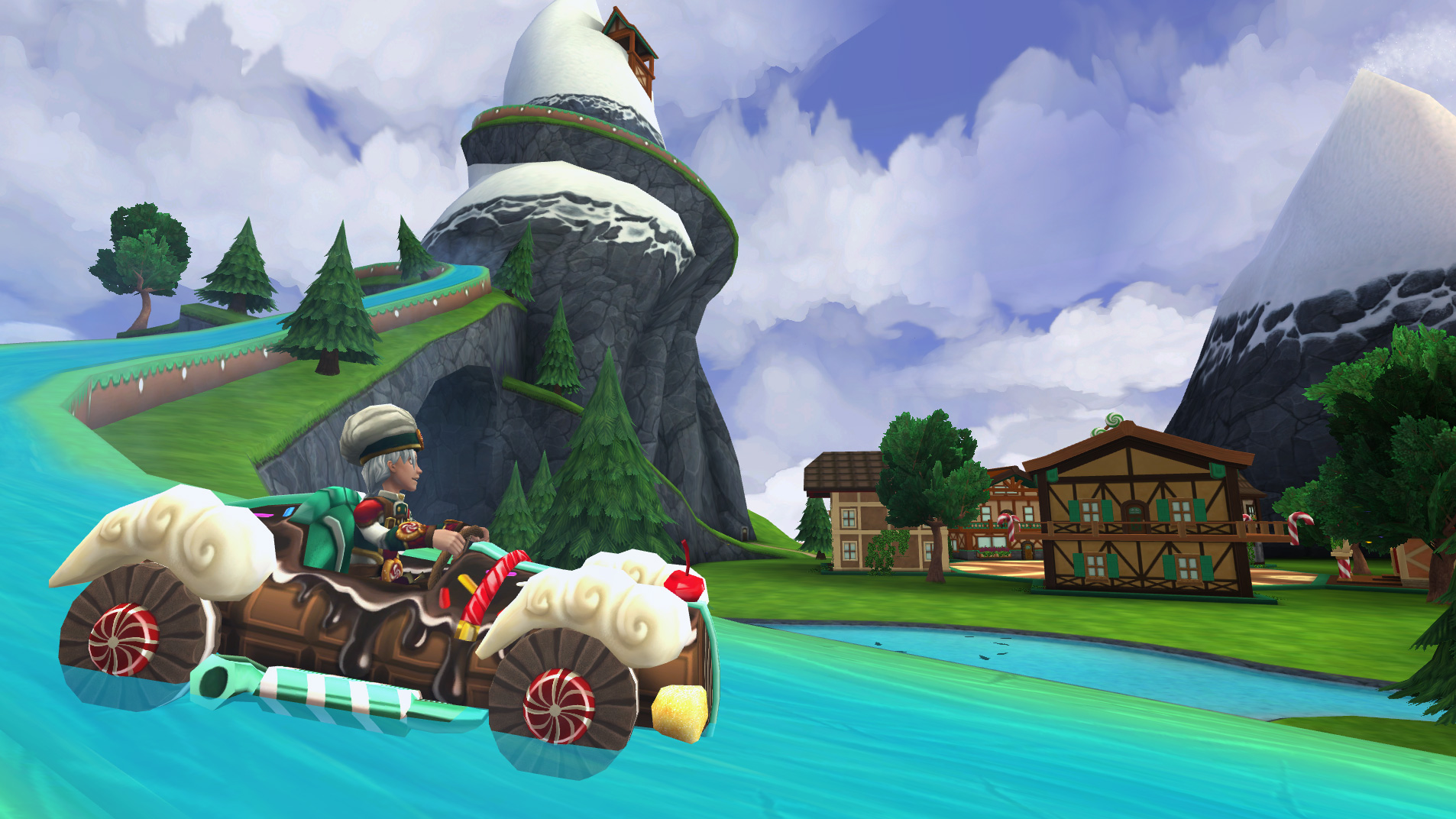 Wizard101 on Twitter "Driving the new Sweet Ride mount around the Candied Isles Village is so