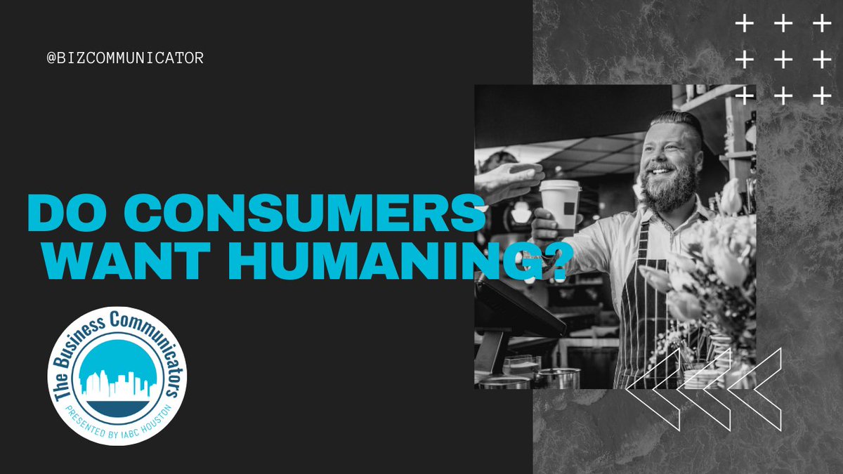 Is ‘humaning’ an ingredient that should be added to the #marketing buzzword mix? We discuss on the latest <a href="/IABCHouston/">IABC Houston</a> #podcast.

Listen: …ebusinesscommunicators.simplecast.com/episodes/why-c…

<a href="/IABC/">IABC</a> <a href="/IABCpodcast/">IABC International Podcast</a>