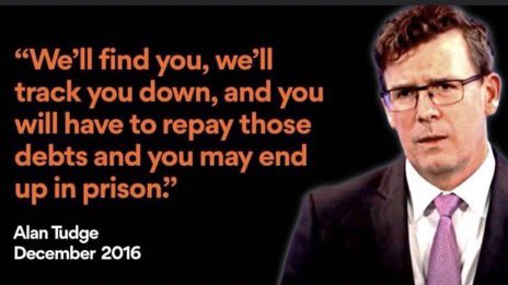 madameshawshank's tweet image. #AlanTudge

#RobotDebt