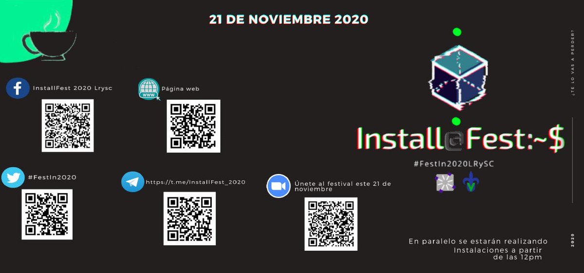 La Licenciatura en Redes y Servicios de Cómputo hacen la atenta invitación al InstallFest 2020, asistan!!!
uv.mx/fei/general/in…