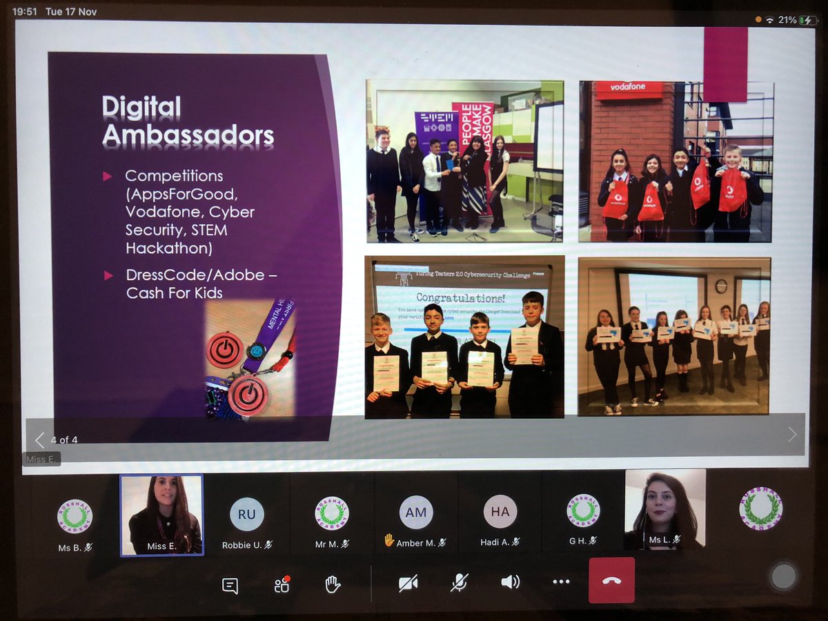 RosshallAcademy's tweet photo. Inspirational @RosshallDigiAmb @DL_for_All @Rosshall_DL @missedward5 https://t.co/FZXKvOgjQP