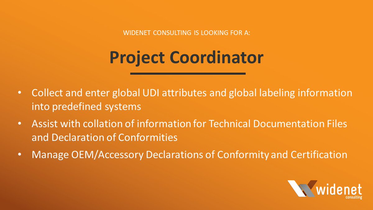 WideNetConsult's tweet image. Our Client is looking for a Project Coordinator who can join their team remotely! Check out the full description and apply here: widenet-consulting.com/careers/

#ProjectCoordinator #SeattleIT #WideNetConsulting