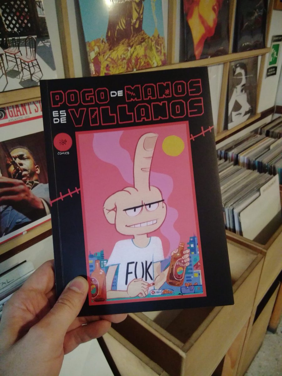SurcoRecords's tweet photo. Ya tenemos en la tienda la más reciente publicación de nuestro amigo y dibujante caleño Luto: "Pogo de manos es de villanos", protagonizada por su emblemático personaje Carefokyou. Nosotros ya nos guardamos nuestro ejemplar, venga usted por el suyo (son apenas 35.000 pesitos). https://t.co/rC8IOYtK3i
