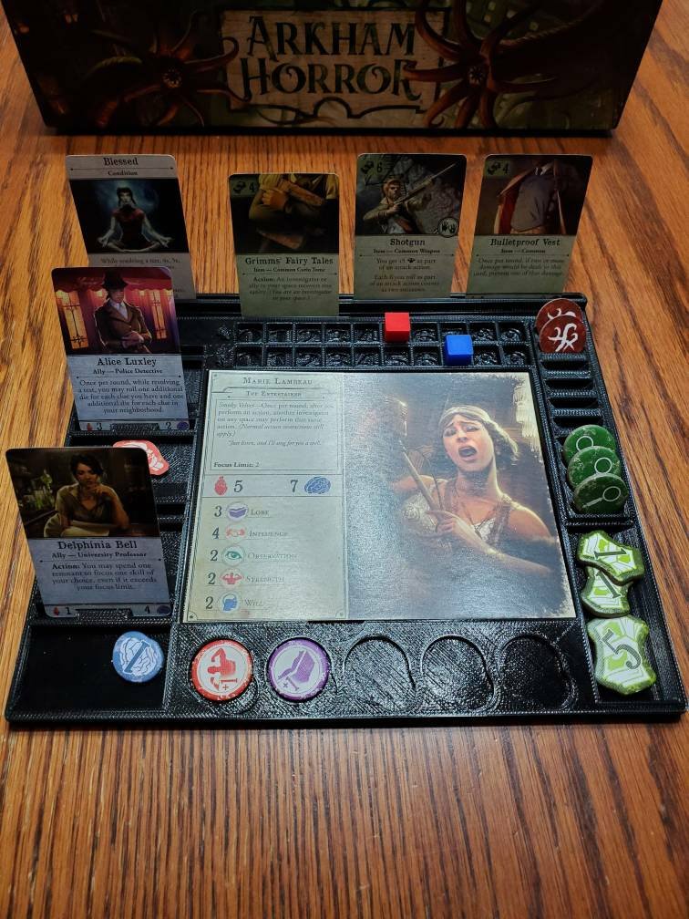 JyGomer's tweet photo. Wanted to share my lastest dashboard for Arkham Horror 3rd edition. Check it out in my #etsy shop: Arkham Horror 3rd edition Player Dashboard https://t.co/g0tk3p0WmA https://t.co/ogBtE4Ixqh