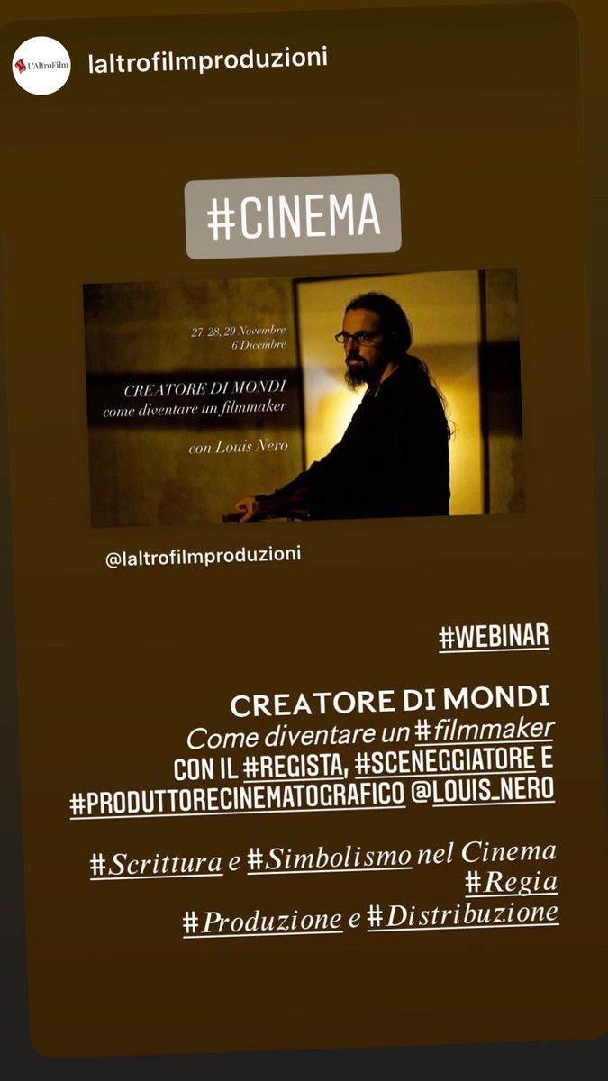 Louis Nero (@louisnero) on Twitter photo 