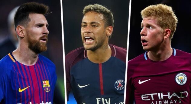 I talked about players who are good in many categories but I’ll name some examples :De Bruyne, world class in term of last passes and buildupMbappe, great in term of last passes and dribblesBoga, great in term of buildup and dribblesMessi & Neymar, world class in all 3