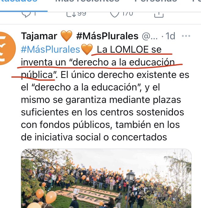 Maestra_enfu's tweet photo. ¿Qué es eso de tener derecho a una educación pública? ¿Por qué mi hijo se va a sentar al lado de un moro o un pobre de mierda? Si yo puedo pagar, pero no un privado, que se me va de presupuesto. Tengo derecho a que me pagues mi clasismo con tus impuestos.
Y lo peor es q lo creen. https://t.co/7fSst0KeWR
