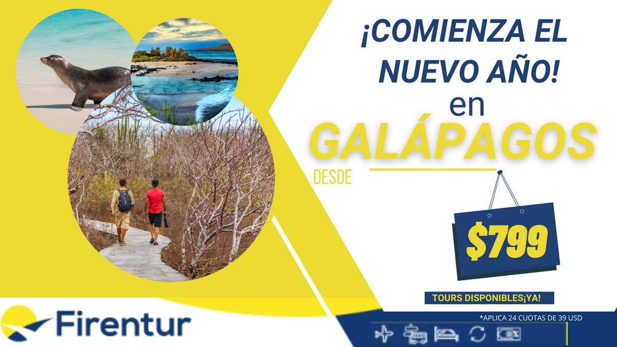 ⏳¡Comenzaron las ofertas de #BlackFriday !
☎️Llámanos ahora y entérate de los #descuentosdeblackfriday del momento.
👉#Viernesnegro anticipado en casi todos los #vuelos✈️ y #paquetesturísticos🏝 
Regístrate en👉 tepuedeinteresar.com/viaja-y-vuelve…
Comienza con #Galapagos  ahora...