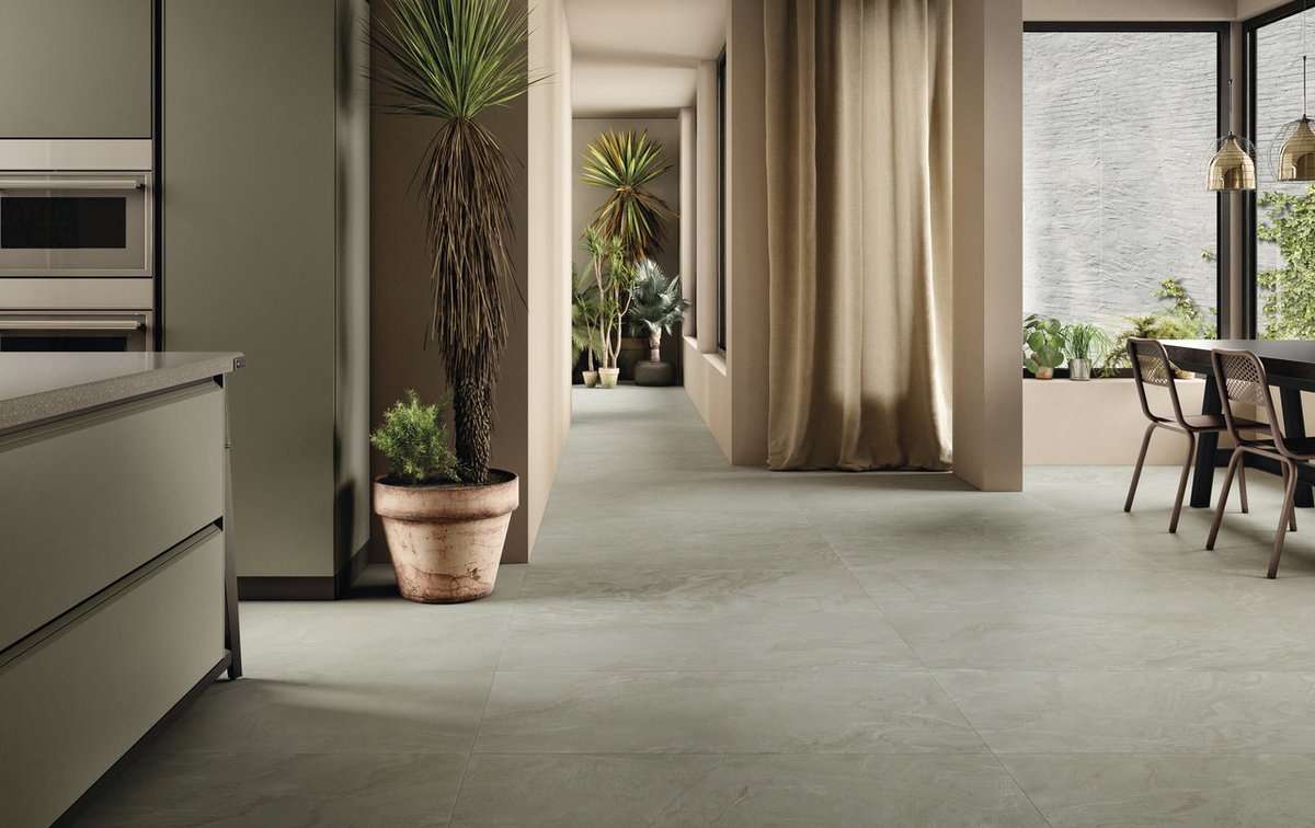 TCLTiles's tweet photo. The soft green shade of Liquidstone Moss brings warmth into any area it's installed. Perfect for adding a touch of freshness in areas such as the kitchen, dining room, or bathroom.

Product Shown:  Liquidstone Moss – Liquid Stone collection by @irisceramicaofficial @dieselliving https://t.co/hPOZqmFH8F